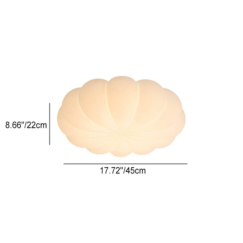 Nordic Floral LED Flush Mount Ceiling Light for Kids' Bedrooms