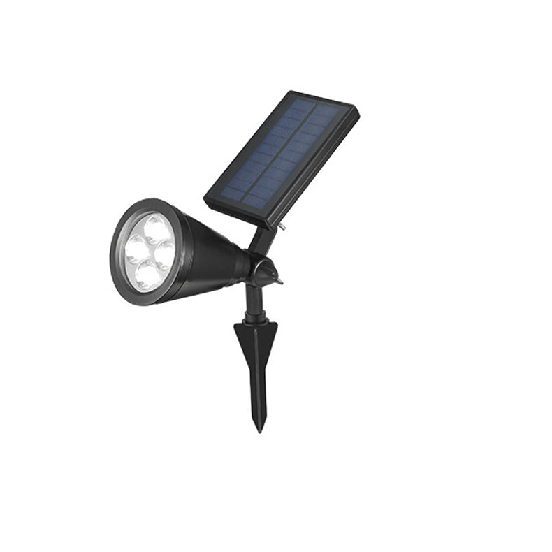 Premium Solar Waterproof LED Conical Spotlight for Outdoor Use