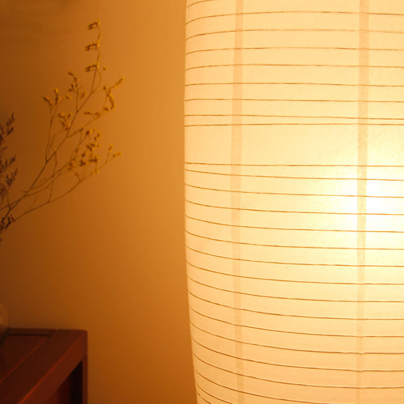 Nordic Minimalist 2-Light Rice Paper Floor Lamp