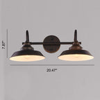 Vintage Industrial Iron Wall Sconce