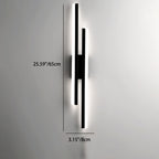 Minimalist Iron & Acrylic LED Wall Sconce