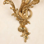 Vintage French Brass Wall Sconce