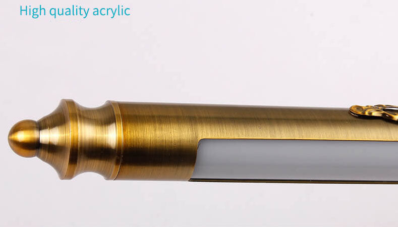 Carved LED Vanity Mirror Light
