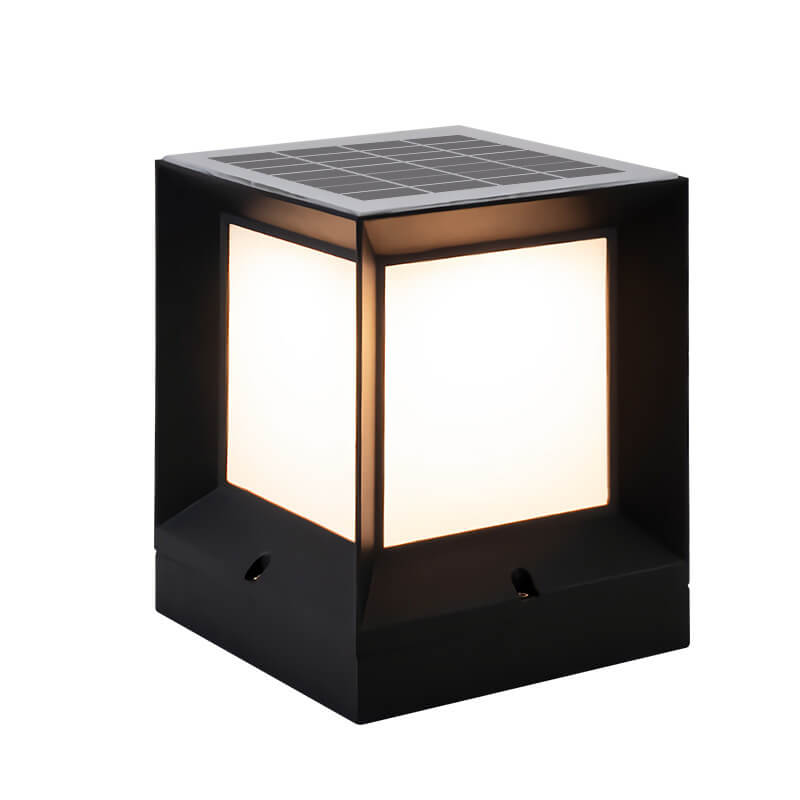 Premium Waterproof Square LED Solar Lawn Fence Light