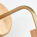 Minimalist Pleated Umbrella Shade Sconce