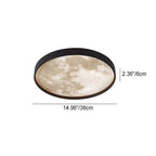 Premium Nordic Round LED Ceiling Light