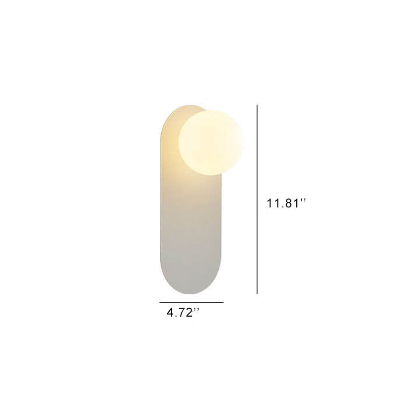 Nordic Minimalist Glass Wall Sconce