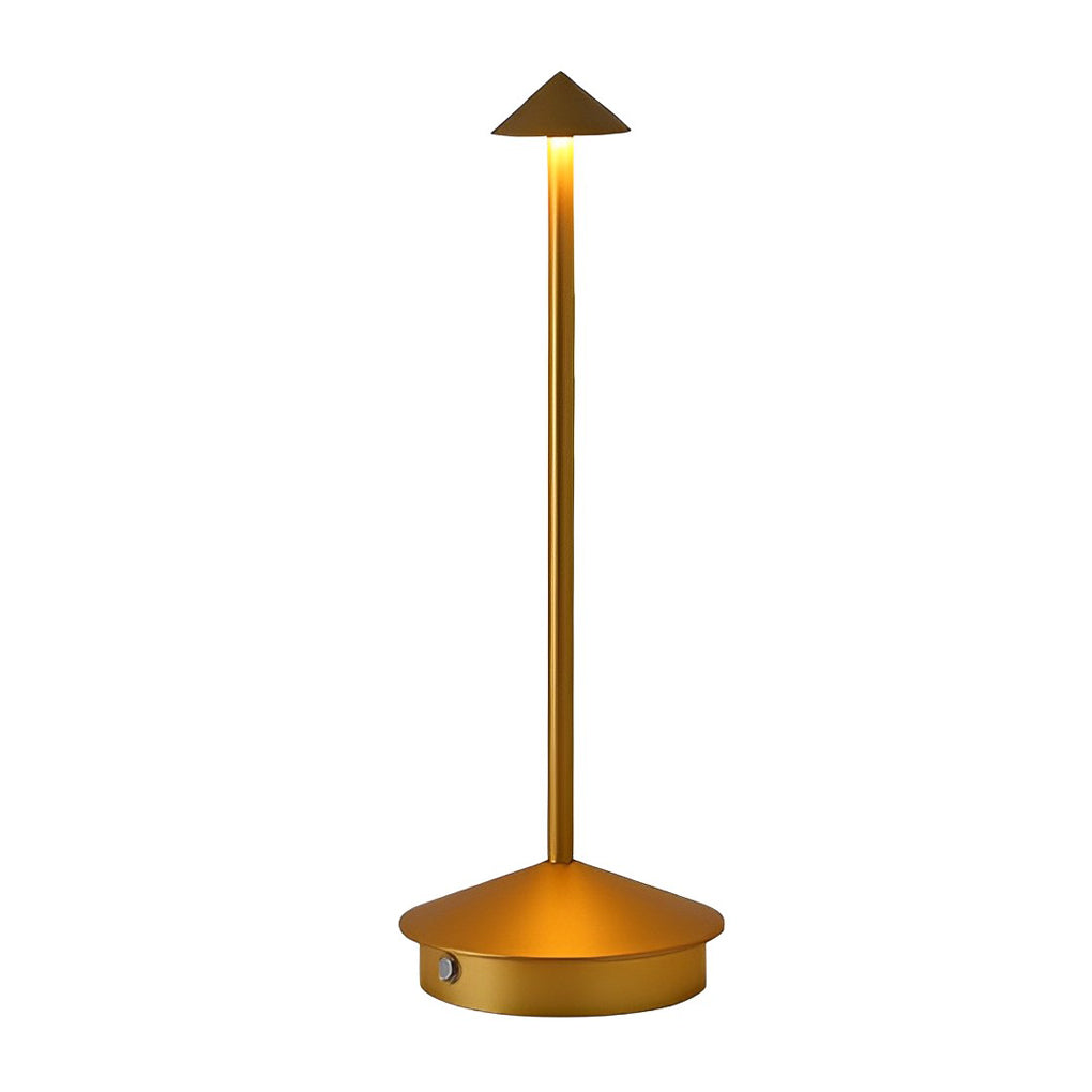 11.41-Inch Cordless Mushroom Table Lamp - Stylish Home Decor Accent