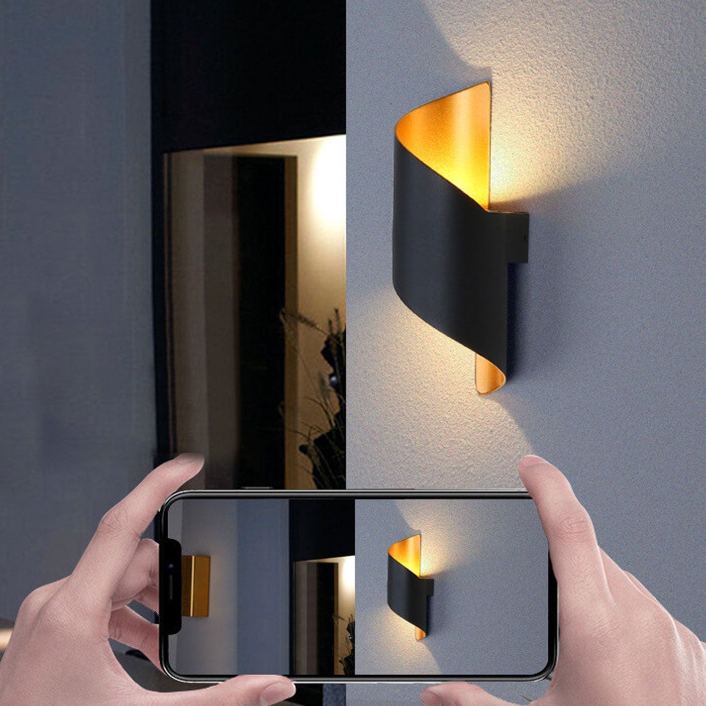 Premium Waterproof Aluminum LED Outdoor Wall Sconce