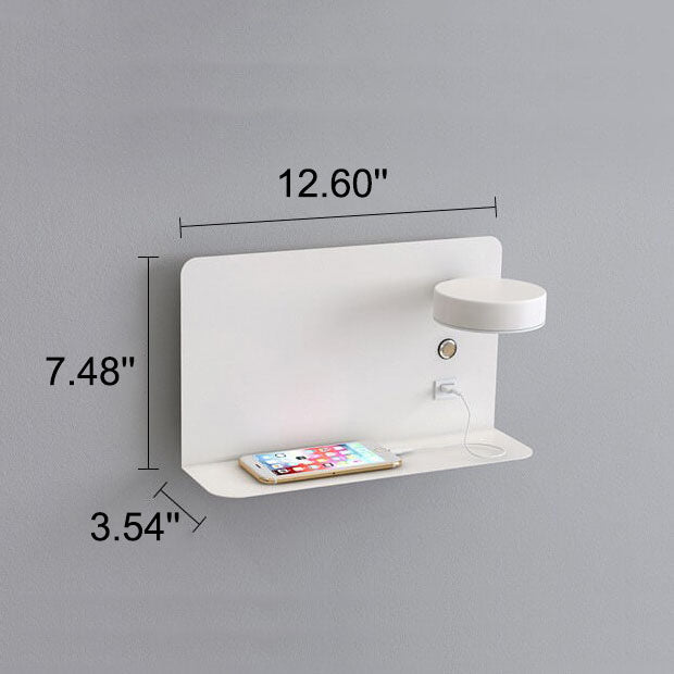 Square LED USB Rechargeable Wall Sconce