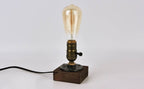 Premium Vintage Industrial Iron Table Lamp - 1-Light Design