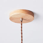 Nordic Minimalist 1-Light Pleated Pendant Lamp