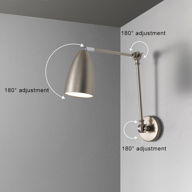 Industrial Swing Arm Wall Sconce