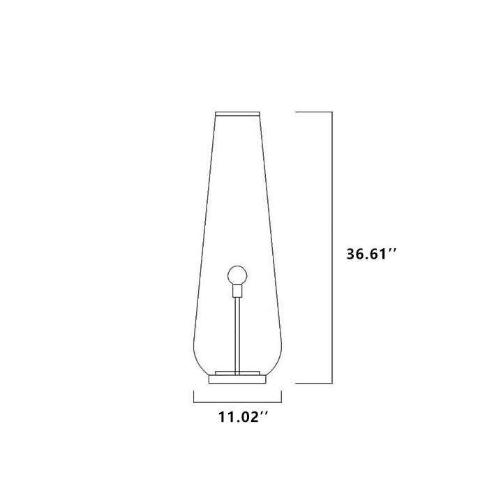 Premium Bamboo Weaving LED Floor Lamp - 1-Light Design