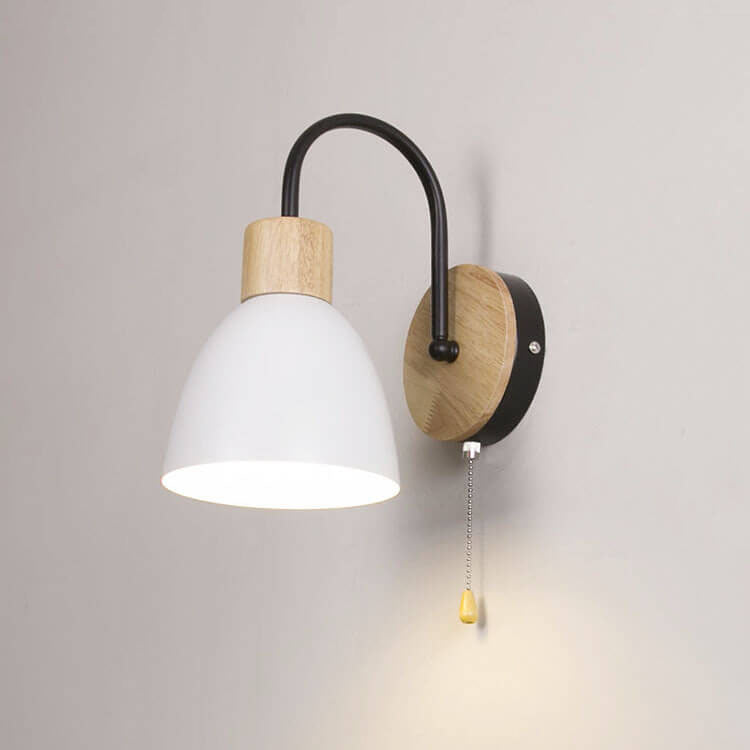 Nordic Macaron Wall Sconce with Switch