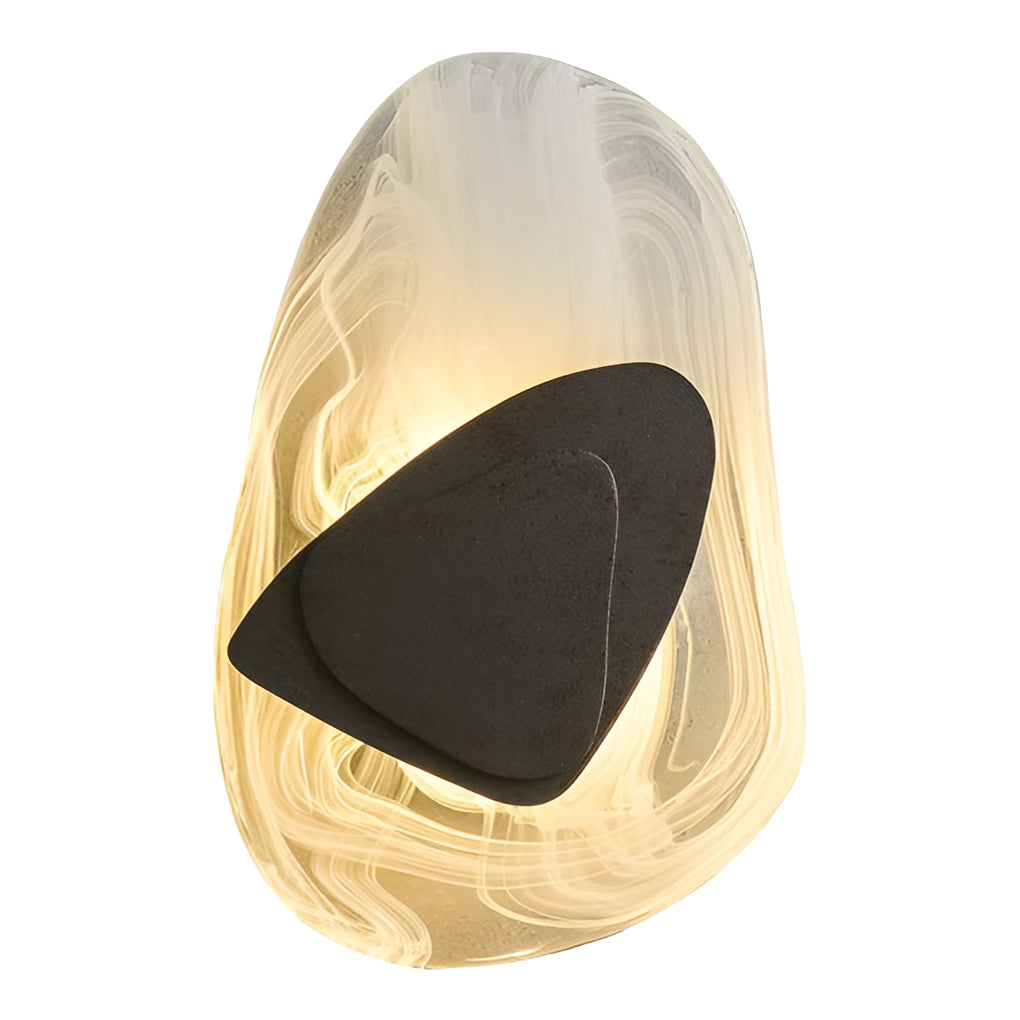 Modern Three-Step Dimming LED Glass Wall Sconce