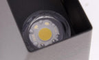 Contemporary Trapezoid LED 2-Light Sconce