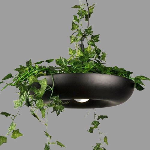 Contemporary Circle 1-Light Pendant Lamp