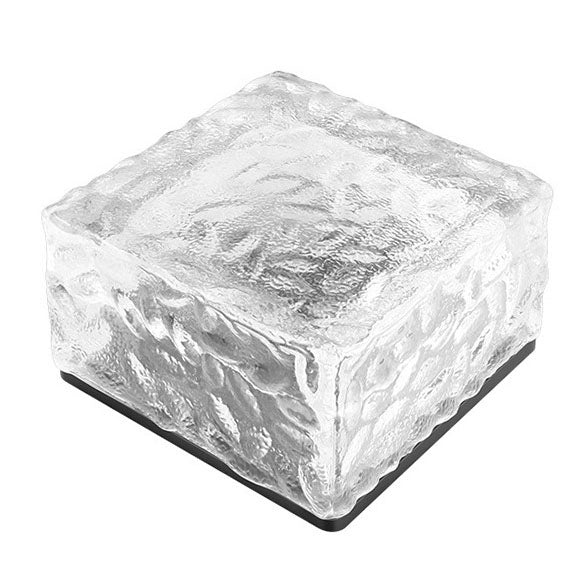 Premium Solar LED Waterproof Glass Garden Ground Light