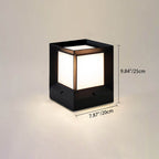 Premium Waterproof Square LED Solar Lawn Fence Light