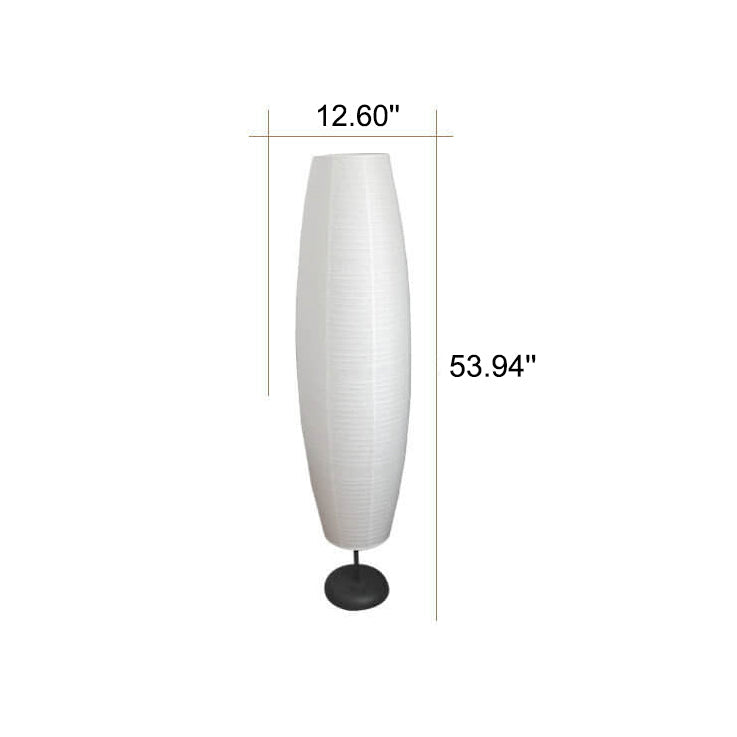 Nordic Minimalist 2-Light Rice Paper Floor Lamp