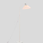 Elegant Minimalist Pleated Fabric Floor Lamp with Single Light