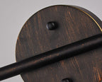 Vintage Industrial Iron Wall Sconce