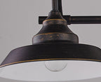 Vintage Industrial Iron Wall Sconce