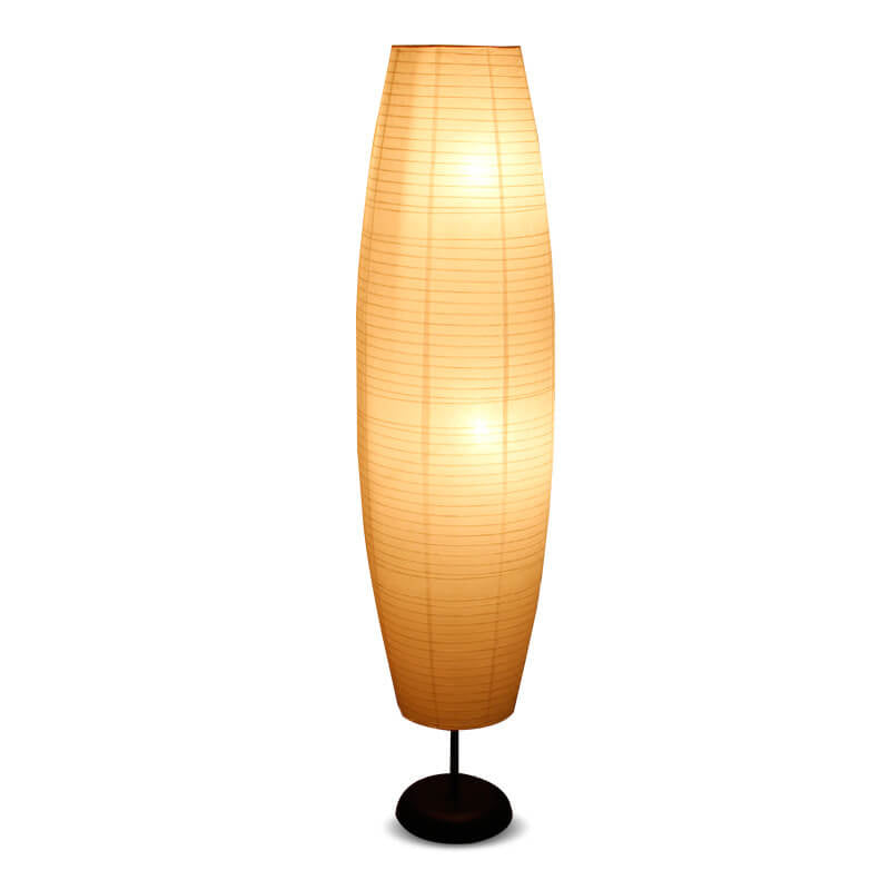 Nordic Minimalist 2-Light Rice Paper Floor Lamp