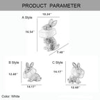 Contemporary Resin Rabbit LED Table Lamp