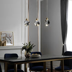 Modern Spiral Crystal Chandelier for High Ceilings