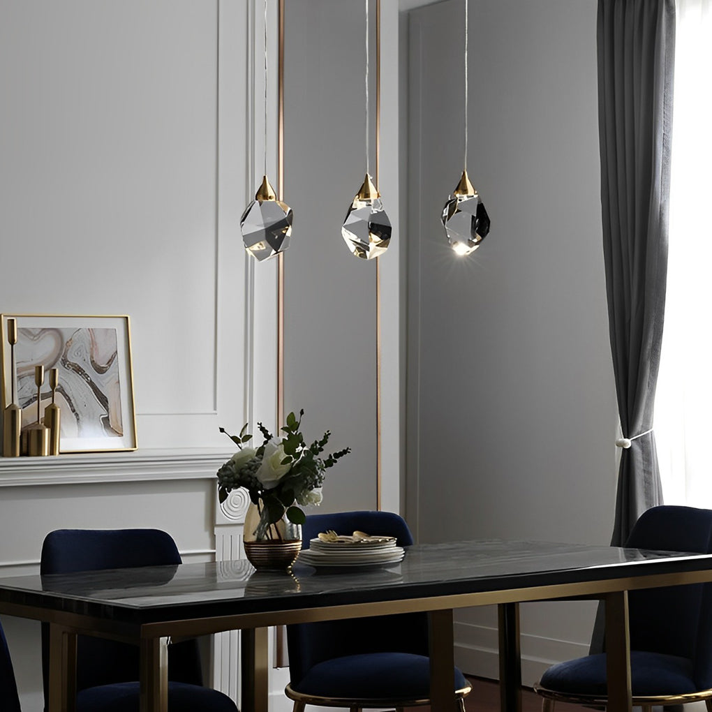 Modern Spiral Crystal Chandelier for High Ceilings
