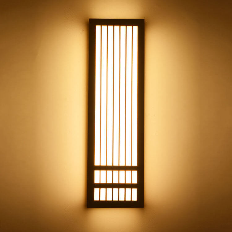 Solid Wood & Acrylic LED Wall Sconce
