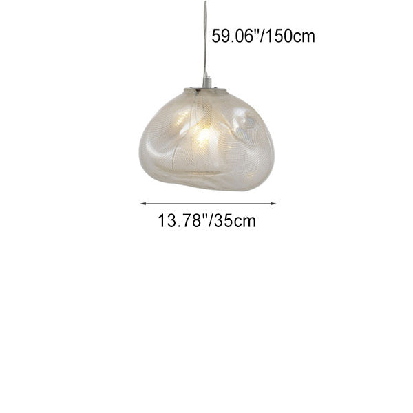 Contemporary Cloud Glass Pendant Light