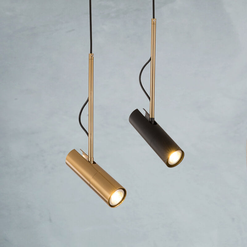 Premium Gold LED Spotlight Pendant Light - Modern Minimalist Design