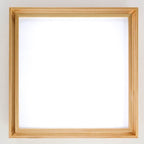 Wood Square LED Tatami Ceiling Light