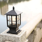 Premium Waterproof European Outdoor Column Lantern