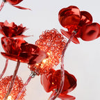 Premium European Rose Aluminum LED Table Lamp