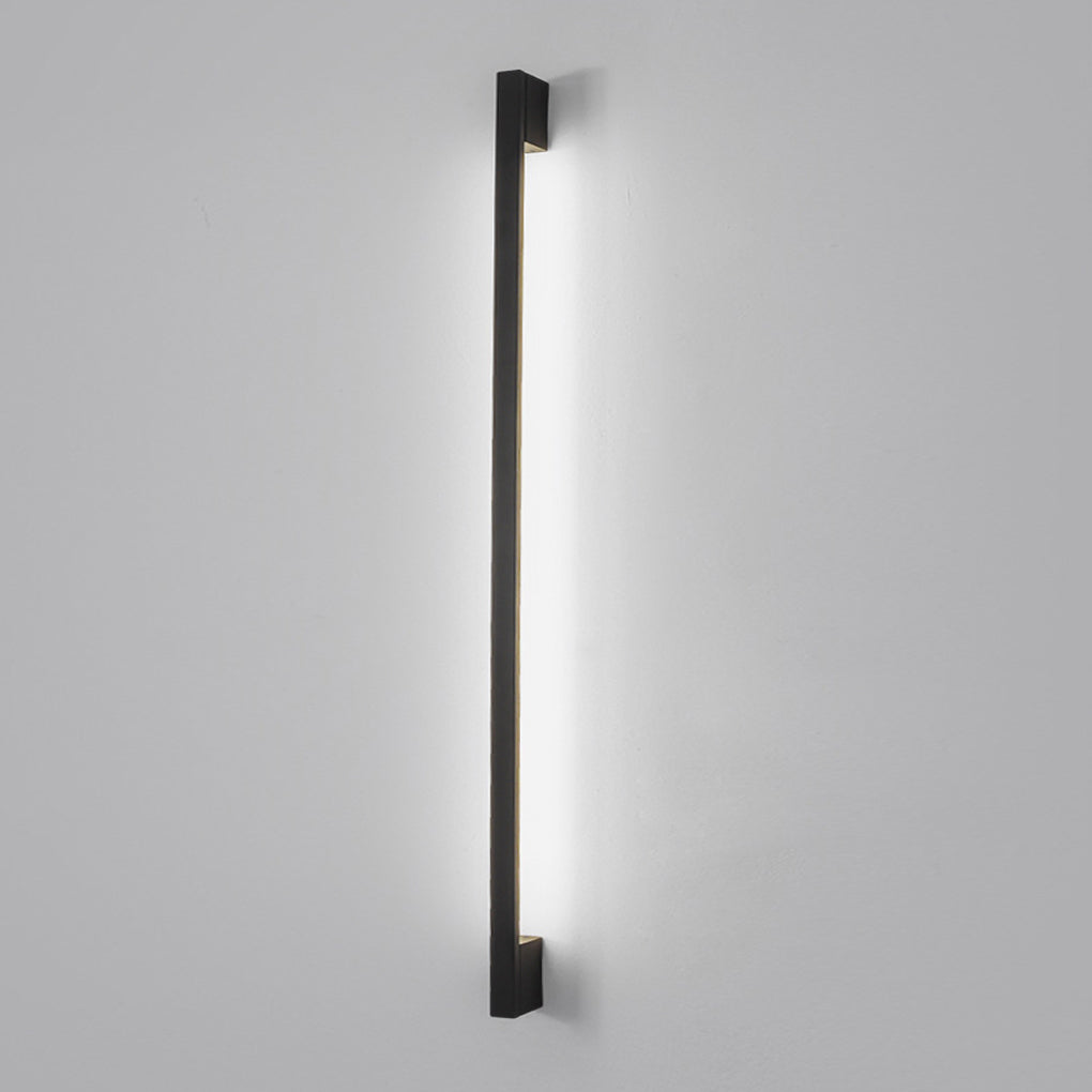 Modern Black LED Wall Lamp with Three-Step Dimming