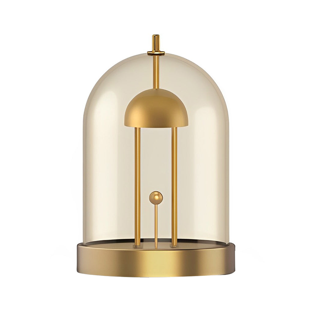 Detachable Smoked Glass Dome Ambient Lamp - DIY Design