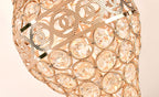 Elegant Crystal Dome Table Lamp - 1-Light Design