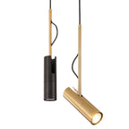 Premium Gold LED Spotlight Pendant Light - Modern Minimalist Design