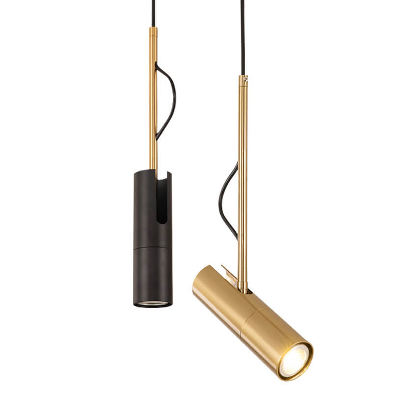 Premium Gold LED Spotlight Pendant Light - Modern Minimalist Design