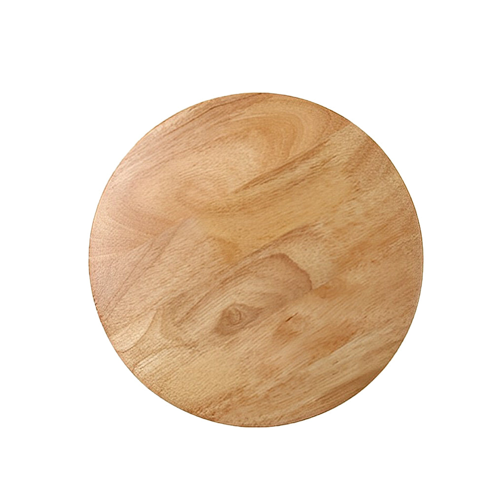 Nordic Wood LED Wall Sconce - Round Oval Bedside Lamp