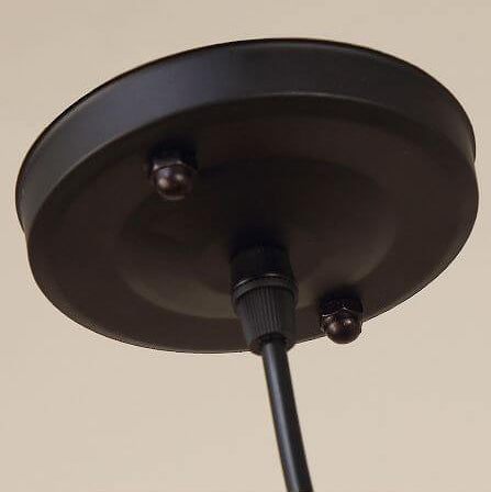 Vintage Rattan Dome Pendant Light - 1-Light Fixture