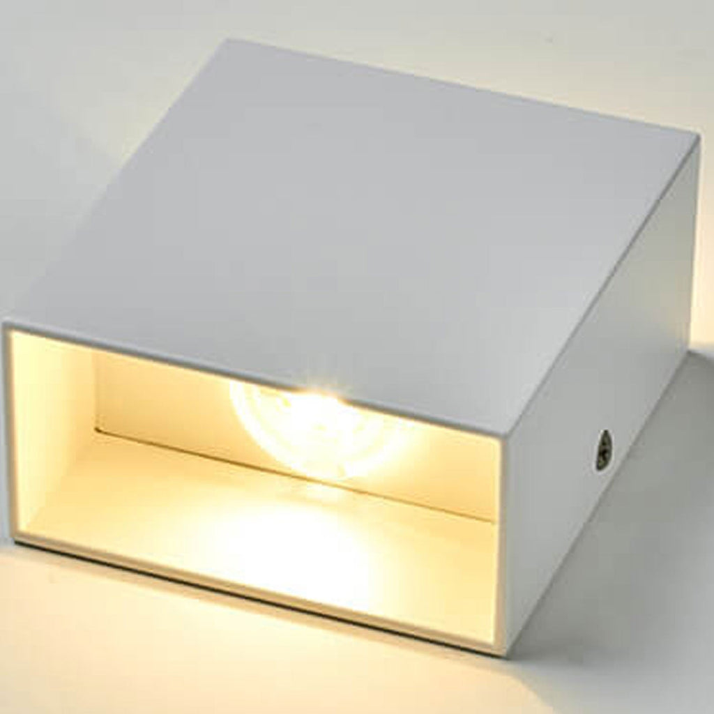 Square LED Motion Sensor Wall Sconce
