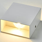 Square LED Motion Sensor Wall Sconce
