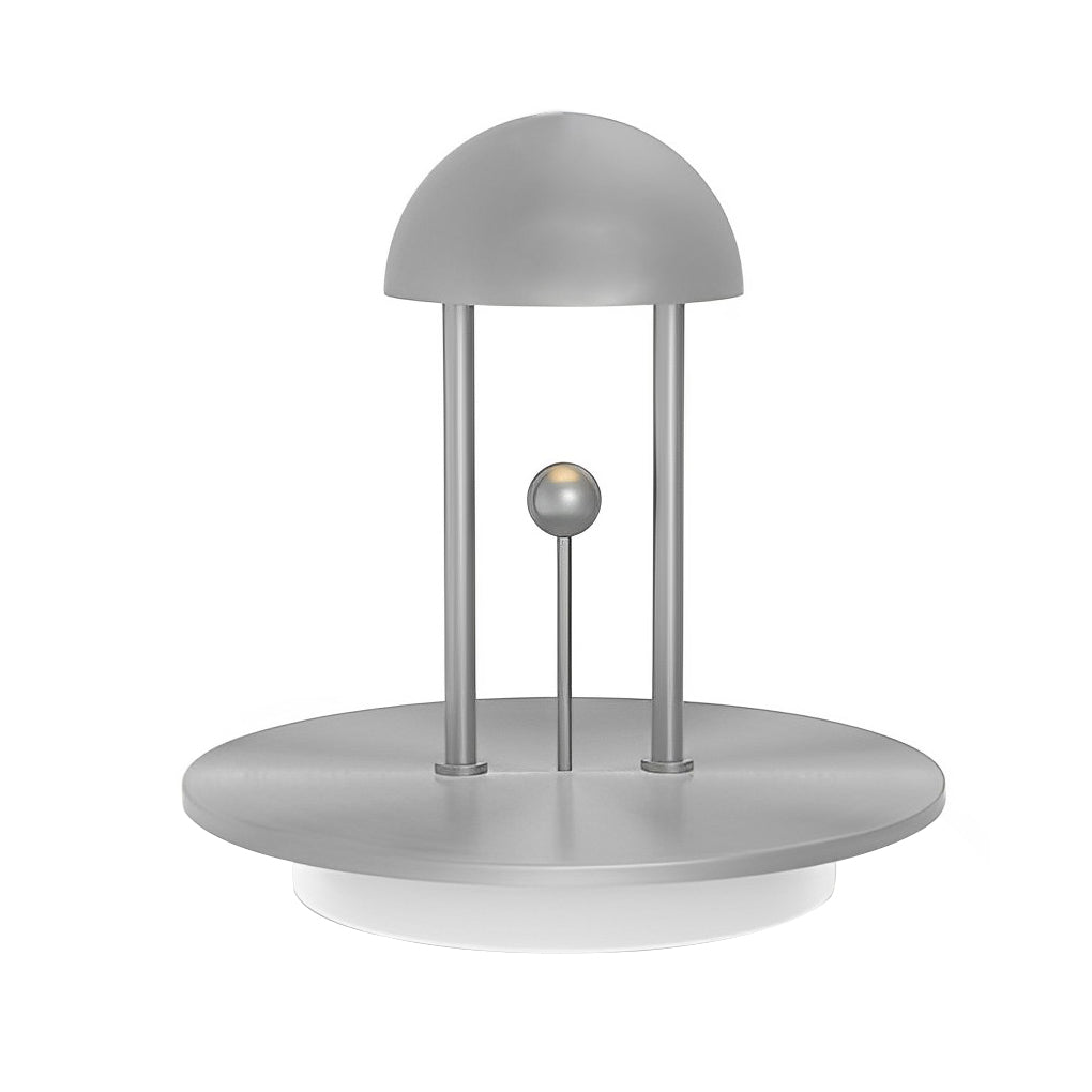 Touch Dimming Nickel Jingle Table Lamp for Ambient Lighting