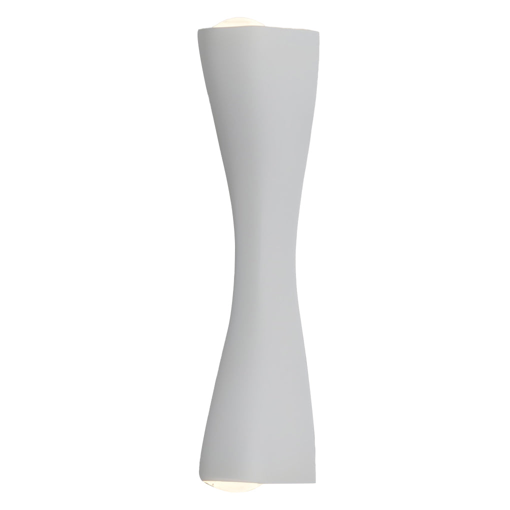 Modern Electroplated Metal LED Up and Down Wall Sconce