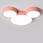 Cartoon Mouse LED Flush Mount Light